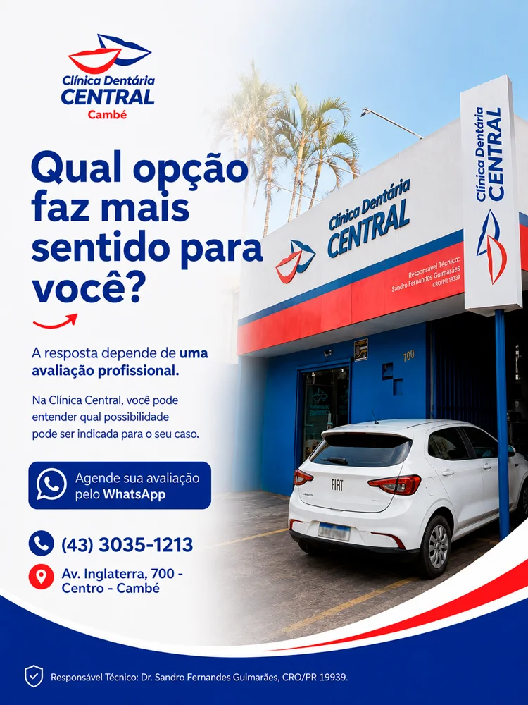Qual opção faz mais sentido para você?
